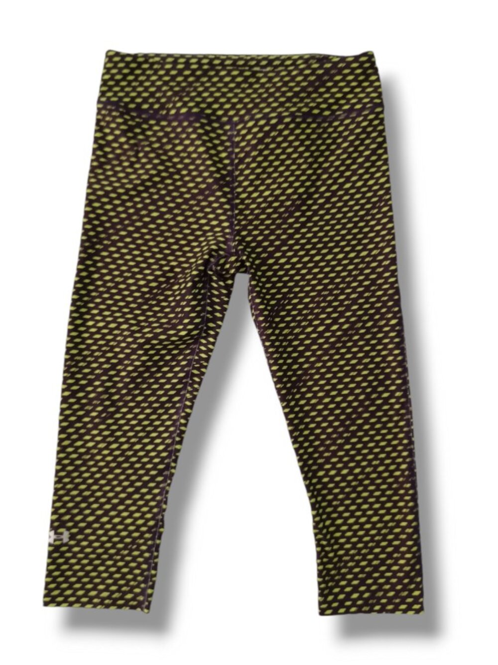 Under Armour Heat Gear Women's Leggings Cropped Capri Pants Printed Size M